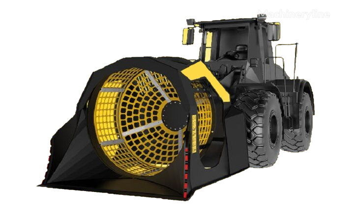 neuer AME Wheel Loader Rotary Screening Bucket Sieblöffel