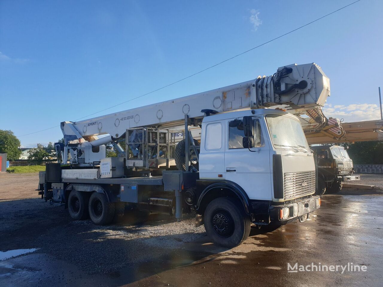 MAZ 6303A8-328  MULTITEL 40m Arbeitsbühne-LKW