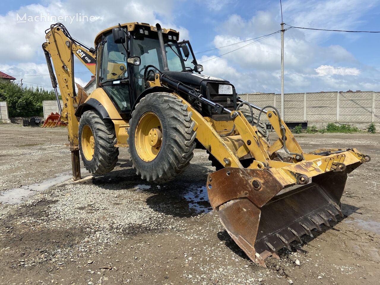 Caterpillar 434E Baggerlader