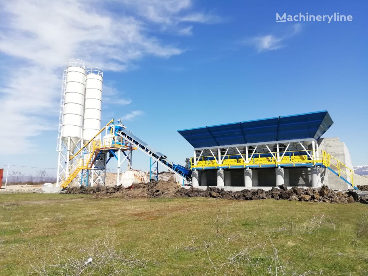 neue Promax Compact Concrete Batching Plant C60-SNG-LINE (60m3/h) Betonmischanlage