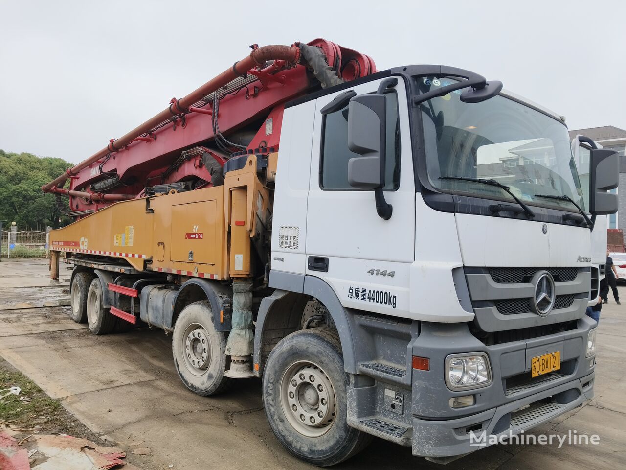 Sany Concrete pump truck 56 meters inventory direct sales Betonpumpe