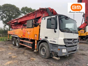 Sany High Quality Stable Working Condition 2014 Sany 49M on Benz Ceme Betonpumpe