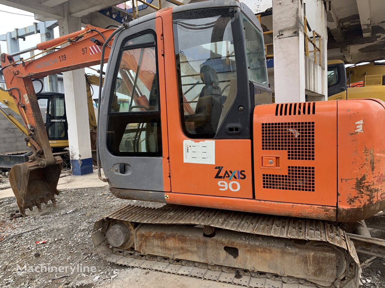 Hitachi ZX90 Tracked Excavator Used Construction Machinery Kettenbagger