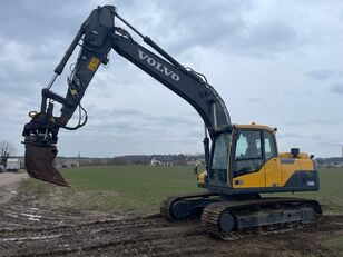 Volvo EC 160 DL Chwyrak rototilt łyzka x2 pierwszy własciciel Kettenbagger