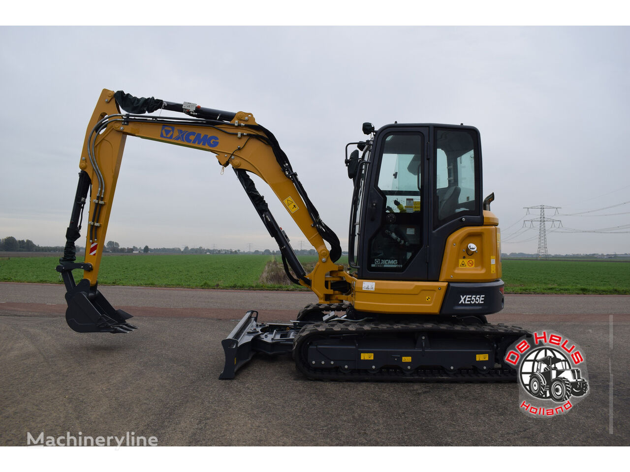 neuer XCMG XE55E Stage V Minibagger
