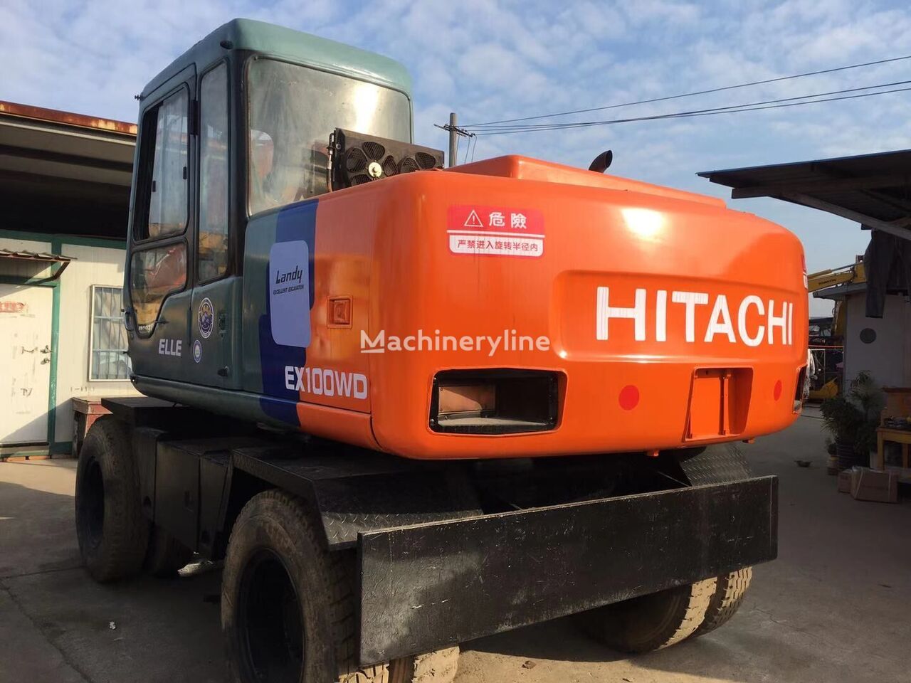Hitachi ex120-3 Mobilbagger