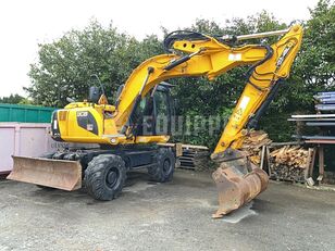 JCB JS145W T4 with 3 buckets Mobilbagger