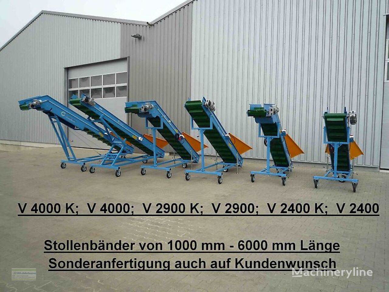 neue Länge: 1000 - 6000 mm, eigene Herstellung (Made in Germany) Absackwaage