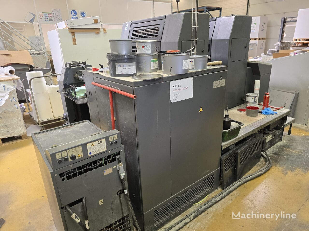 Heidelberg SM 52-2 + NP Offsetdruckmaschine
